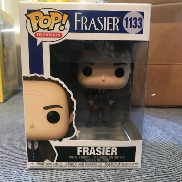 Frasier Funko Pop Television #1133 Kelsey Grammer Cheers Crane Sitcom Comedy TV - Picture 1 of 6